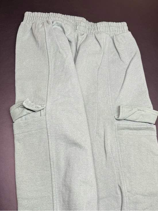 Ilana Kohn women’s  cotton Pullover Sweatpants in Light Gray - Picture 4 of 7